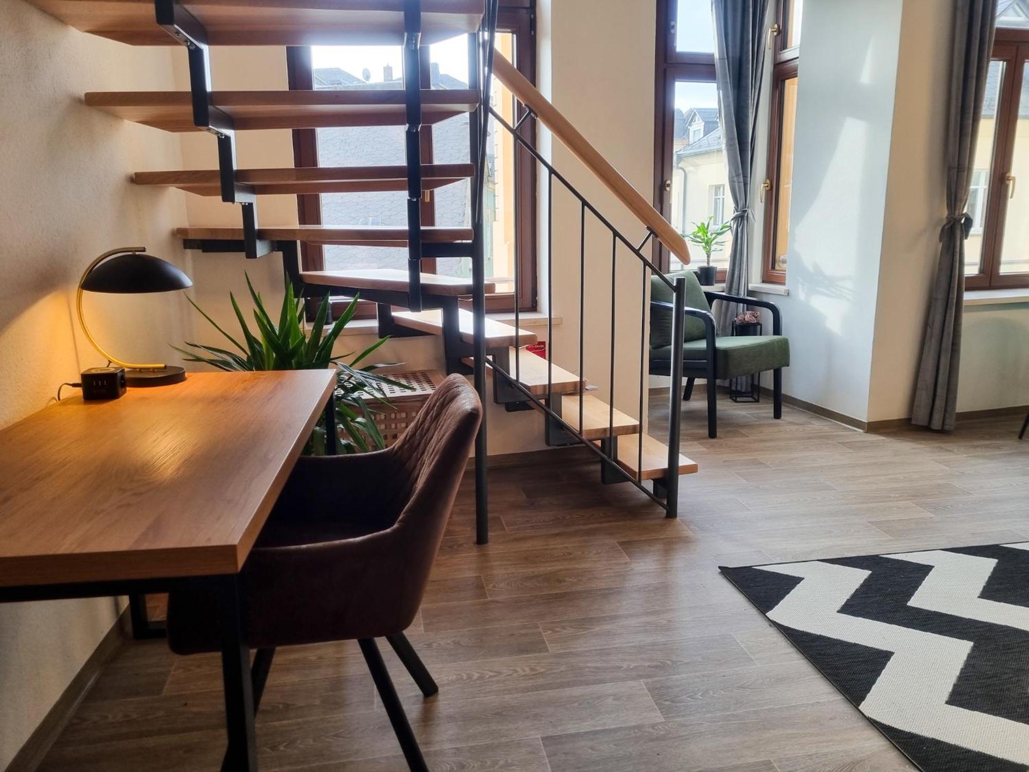Maremar - Design Maisonette Altstadt - 4 Pers - 57Qm - Luxus Boxspringbett - Kueche - Arbeitsplatz - Privater Parkplatz Грайц Екстериор снимка