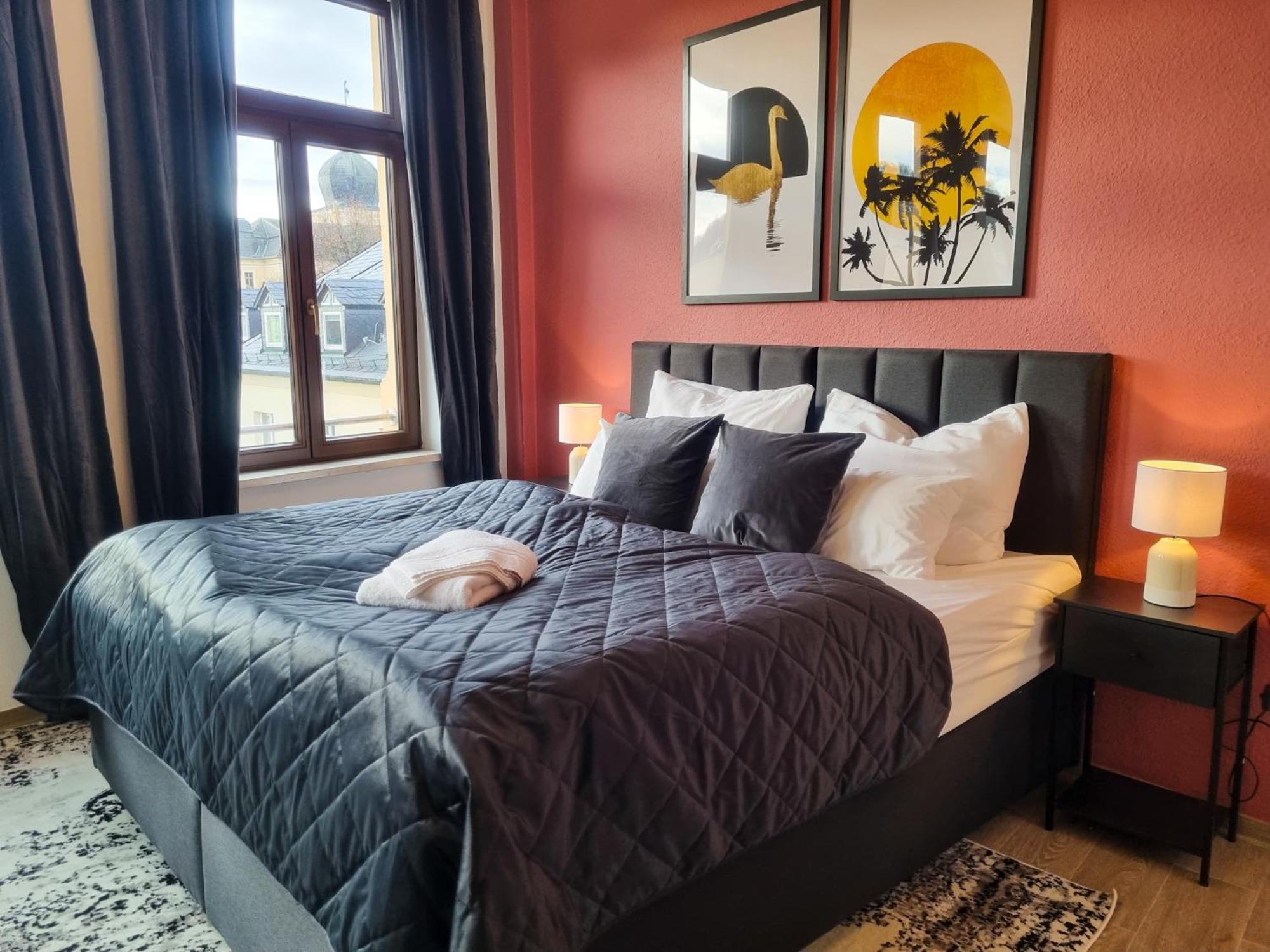 Maremar - Design Maisonette Altstadt - 4 Pers - 57Qm - Luxus Boxspringbett - Kueche - Arbeitsplatz - Privater Parkplatz Грайц Екстериор снимка