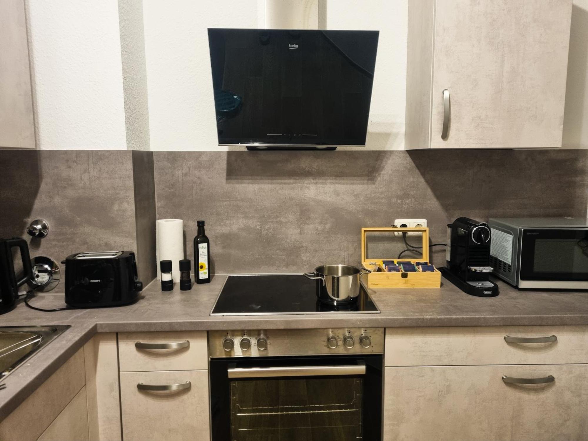 Maremar - Design Maisonette Altstadt - 4 Pers - 57Qm - Luxus Boxspringbett - Kueche - Arbeitsplatz - Privater Parkplatz Грайц Екстериор снимка